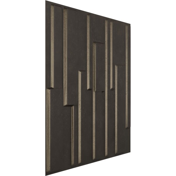 19 5/8in. W X 19 5/8in. H Wigan EnduraWall Decorative 3D Wall Panel Covers 2.67 Sq. Ft.
